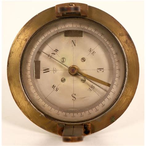 Antique Brass Survey Compass [138293]