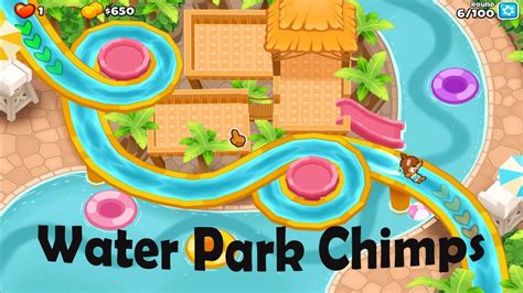 Water Park Chimps Guide Bloons Td Update Youtube