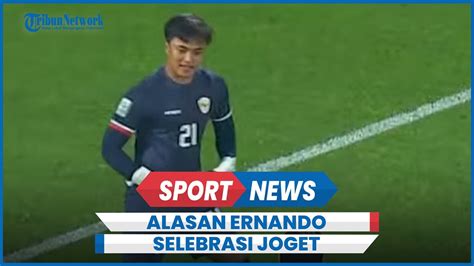 Ernando Ari Minta Maaf Joget Joget Seusai Tangkis Penalti Korea Selatan