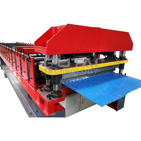 Glazed Metal Roof Sheet Corrugated Tile Roll Forming Machine China