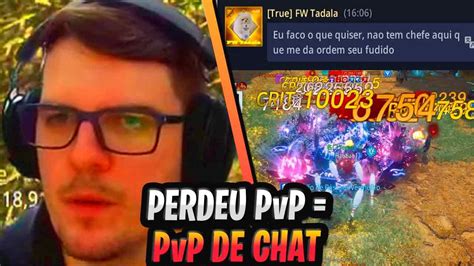 A REGRA É CLARA VOCÊ NÃO PODE PERDER NO PvP DO JOGO e NO PvP DE CHAT