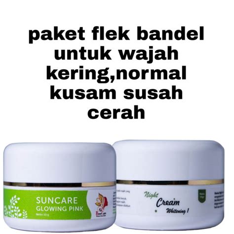 Jual Paket Untuk Wajah Flek Bandel Susah Cerah Untuk Wajah Normal Dan