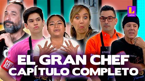 El Gran Chef Famosos Tercera Temporada Miércoles 16 De Agosto Latina En Vivo Youtube