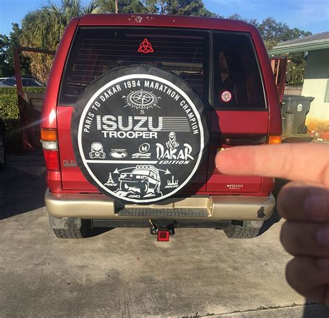 Hot Sales Of Goods 1980â€™s Isuzu Trooper Soft Spare Tire Cover