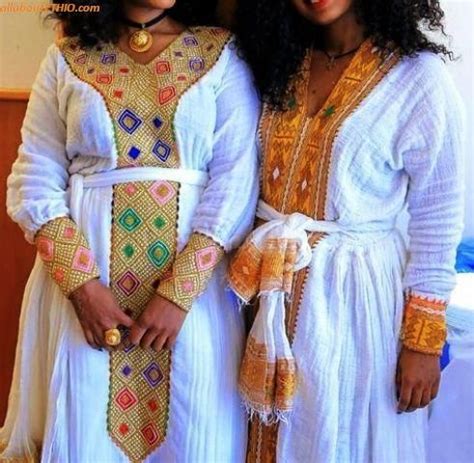 Amazing Modern Traditional Dress Habesha Kemis Kemise Of