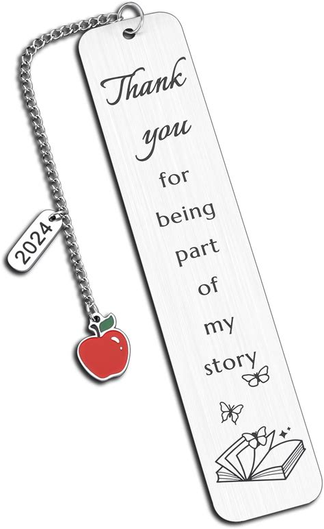 Teacher Appreciation Ts Teacher Ts Bookmarks Best Teacher T End Of Year