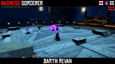 SWTOR The Foundry Darth Revan Boss Fight Level 80 Madness Sorcerer