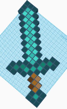 diamond sword - 3D model by 10cwilson on Thangs