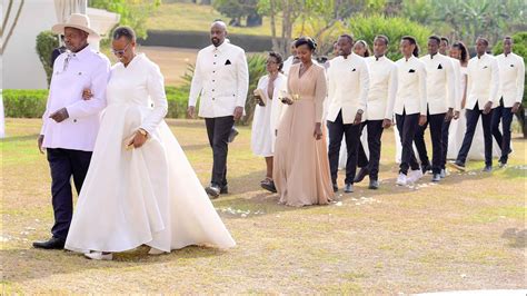 Museveni S Best Man Muhoozi Kainerugaba Leads An Amazing Entourage