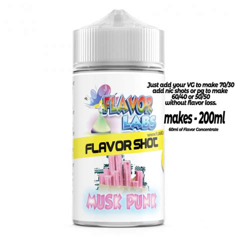 Musk Punk Flavor Shot Flavrz Flavour Concentrates Australia Nz