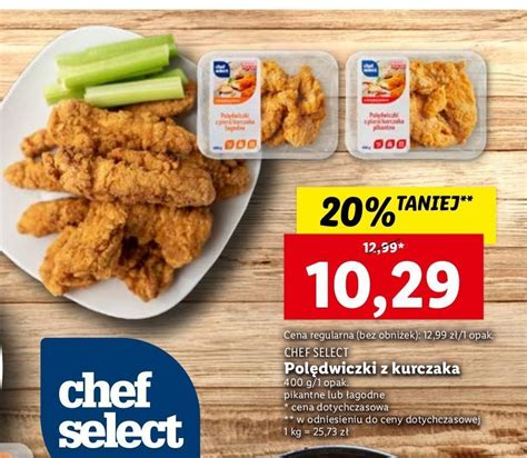 Promocja Pol Dwiczki Z Kurczaka Pikantne Chef Select W Lidl