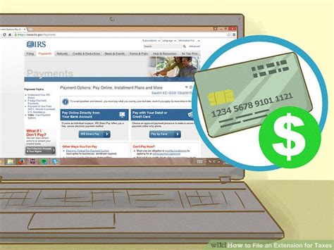 How To File An Extension For Taxes Steps With Pictures