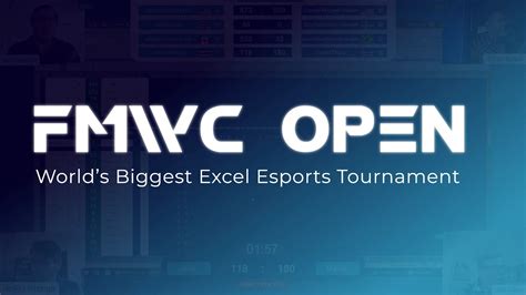 Introducing Microsoft Excel World Championship Fmwc Open Youtube