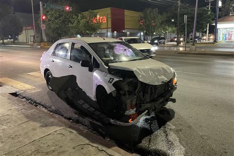 Imprudente Conductor Se Pasa El Rojo Y Provoca Choque En La Colonia