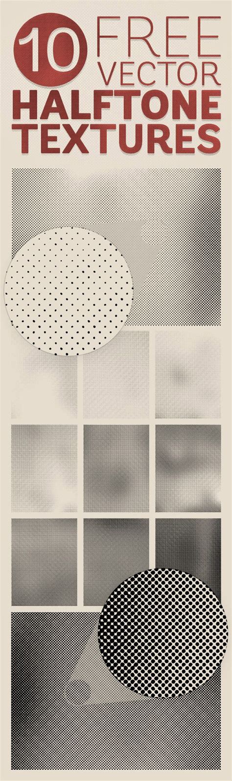 Free Detailed Vector Halftone Texture Backgrounds Graphic Design