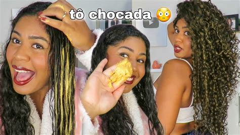 Testei O Creme Que Deixa O Cabelo Dourado Fique Loira Sem Descolorir