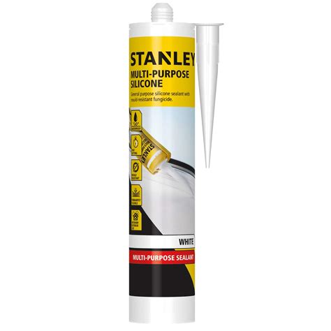 Stanley Multi Purpose Silicone White Sealants B M Stores