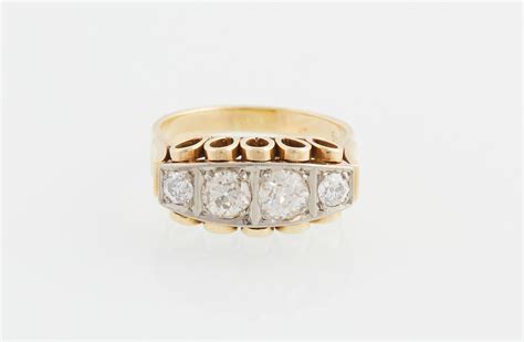 Altschliffbrillant Ring Zus Ca Ct Erlesener Schmuck