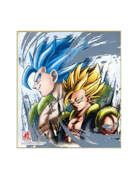 Dragon Ball Shikishi Art Gogeta Bandai