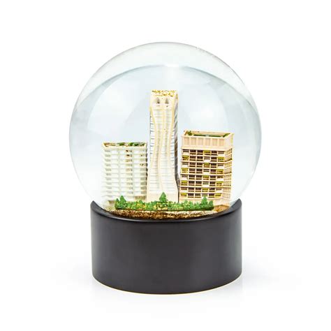 Custom 3d Design Building 100mm Snowball 20 Years Old Souvenirs