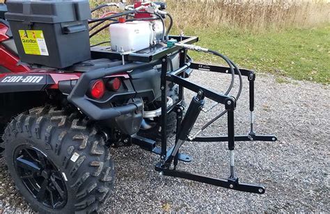 Hydraulic Atv 3 Point Hitch Full Stand Alone Hydraulic System Wild Hare Manufacturing Inc