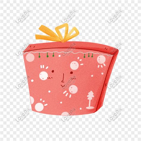 Hand Drawn Christmas Gift Box Illustration PNG Image And Clipart Image