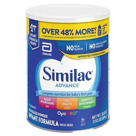 Similac Advance Infant Formula With Iron Powder Hy Vee Aisles Online