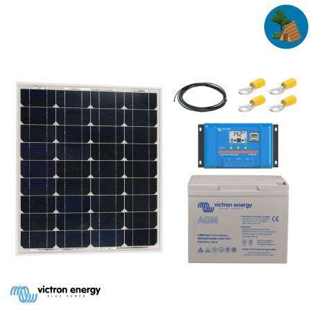 Kit solaire hors réseau autonome 55W 12V