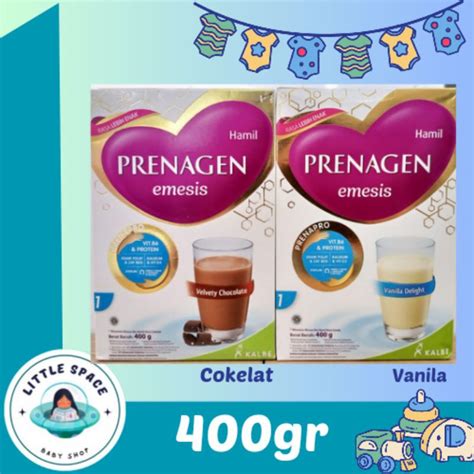 Jual Prenagen EMESIS 400gr Vanila Coklat Susu Ibu Hamil Tahap Awal