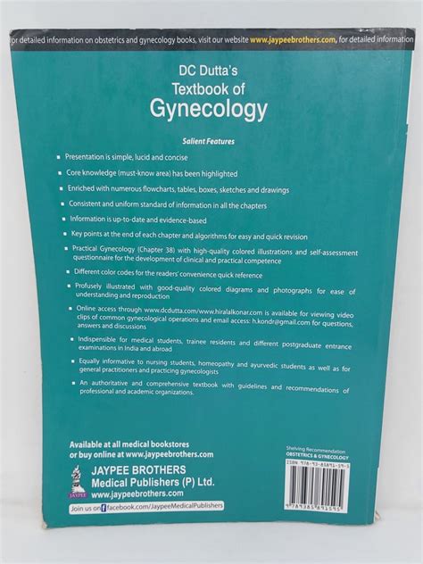 Dc Duttas Textbook Of Gynecology Naresh Old Books Seller And Purchaser