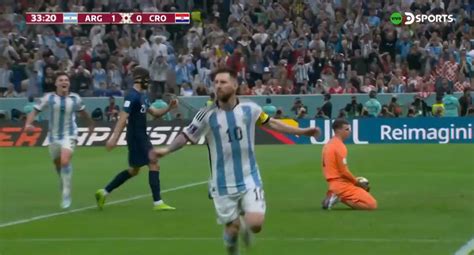 Gol de Lionel Messi así definió de penal para el 1 0 de Argentina vs