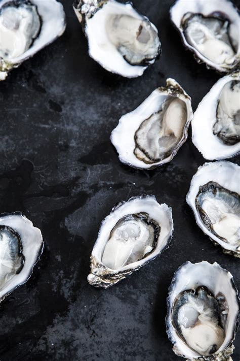 Pacific Oysters With Frozen Mango And Chilli Dressing Cook Republic