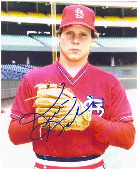 AUTOGRAPHED KURT KEPSHIRE 8x10 St Louis Cardinals Photo Main Line