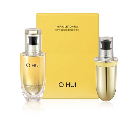 Set Tinh Chất Dưỡng Sáng Căng Mướt Da Ohui Miracle Toning Glow Chiakivn