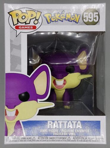 Rattata Pokemon Genuine Funko Pop Brand New In Protector Ebay