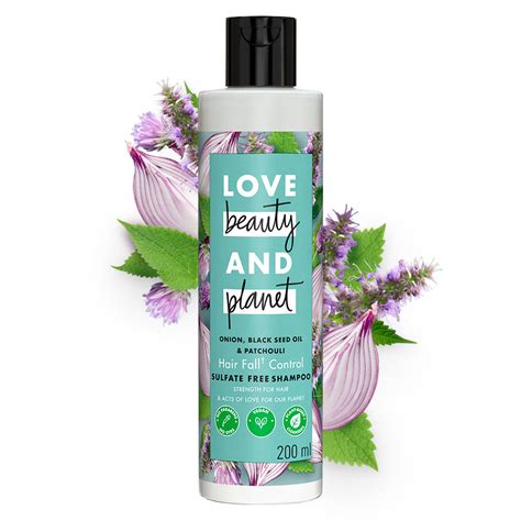 Love Beauty Planet Onion Black Seed Patchouli Hairfall Control