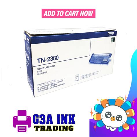 Brother Tn 2380 Black Original Toner Cartridges Lazada Ph