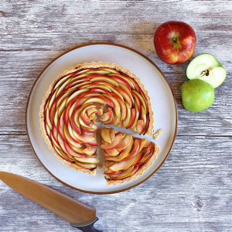 French Apple Tart Tarte Aux Pommes With Gluten Free Pastry