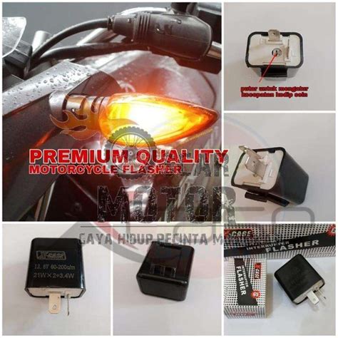 Jual X Case Flasher Sein Led Relay Sen Lampu Kedip Motor Setelan Di