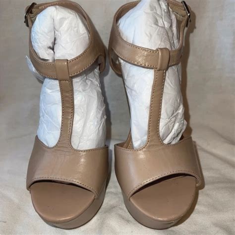Steve Madden Shoes Steve Madden Nude Platform Heels Poshmark