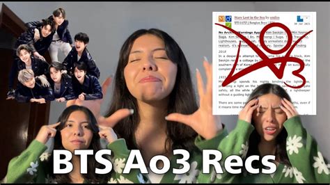 BTS AO3 Recommendations - YouTube