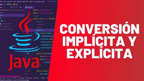 Conversi N Impl Cita Y Expl Cita De Tipos De Datos M Ster En Java