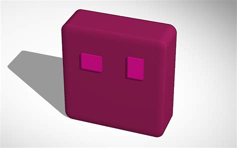 3D design Geometry Dash: "Jumper" Icon - Tinkercad