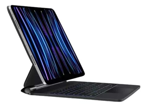 Teclado Retroiluminado Mágico Para iPad Pro 11 Y Air 5 Negro Cuotas