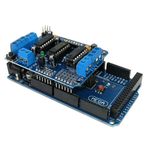 L293d Moteur Shield Mega2560 Kit Arduino Mega Module Conseil Motores Proyectos De Arduino