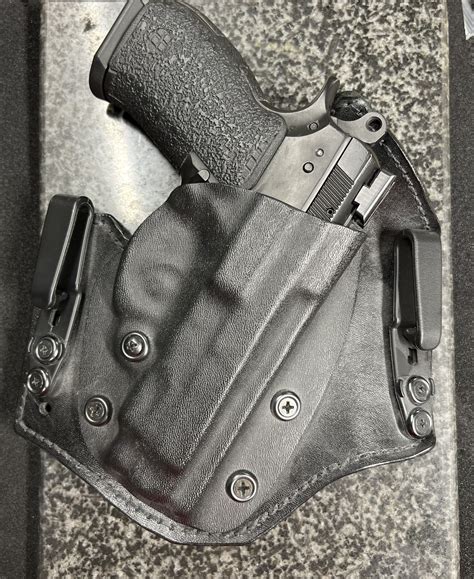 CZ 75 Compact with Leather IWB Holster