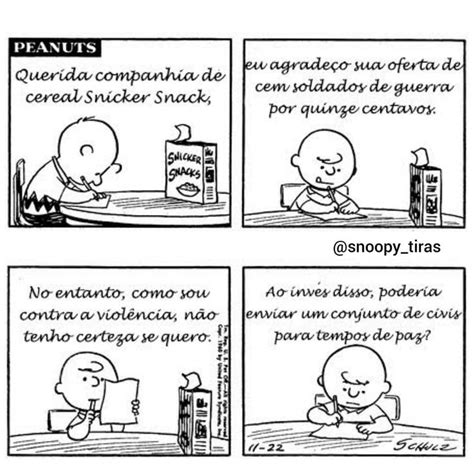 Curtidas Coment Rios Tirinhas Peanuts Snoopy Tiras No