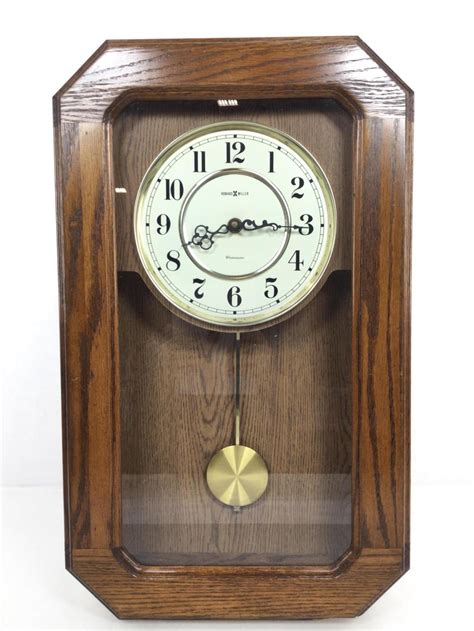 At Auction Howard Miller Battery Powered Wall Clock