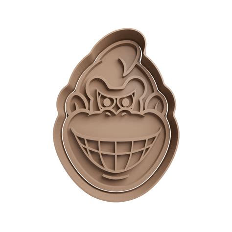 Donkey Kong Cabeza Cortador De Galletas Stl Cortador De Galletas Stl