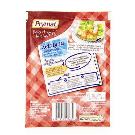 Prymat Pork Gelatin European Food Express